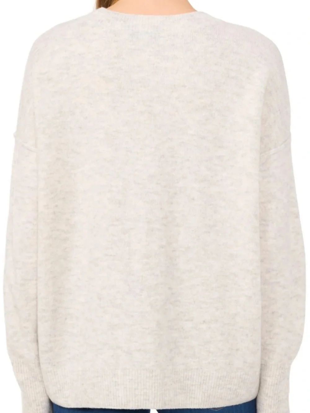 CECE SNOWFLAKE INTARSIA LONG-SLEEVE SWEATER MSRP $79 Size Medium